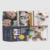 ラブユーアボウルロットパパ |ボーリングボールタオル ゴルフタオル (横)