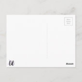 ラブユーアラッテ ポストカード (裏面)