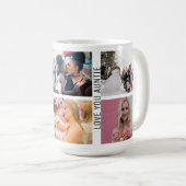 ラブユーアンティ6写真カスタムコラージュ叔母 コーヒーマグカップ (正面右)