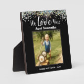 ラブユーアントフォトグリッター フォトプラーク (正面)