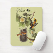 ラブユーオードボンバードパーソナライズされたマウスパッド マウスパッド (マウス)