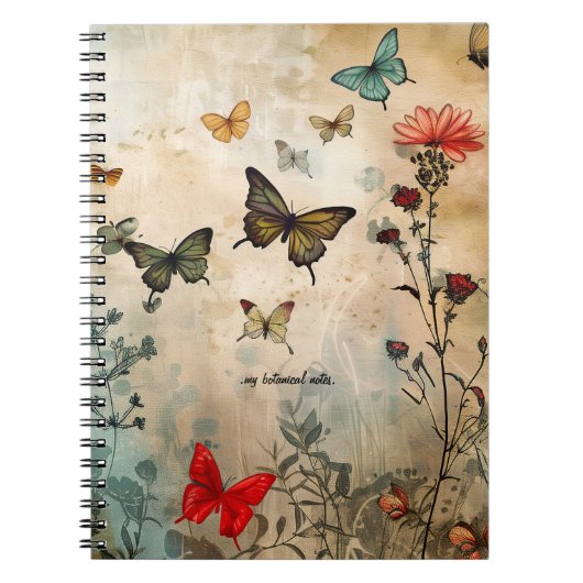 ラブユーオール赤いハート ノートブック (正面)