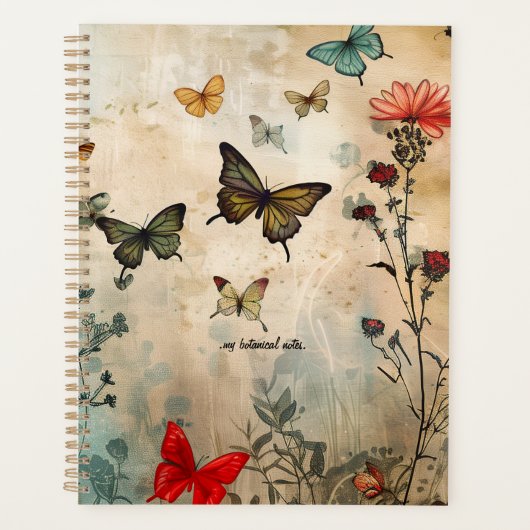 ラブユーオール赤いハート プランナー手帳 (正面)