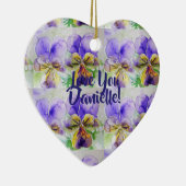 ラブユーカスタマイズガールズ名フローラオーナメント セラミックオーナメント (右)