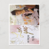 ラブユーカード インビテーションポストカード (正面)