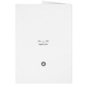 ラブユーカード、リトリーブドッグとバラ、愛らしい (裏面)