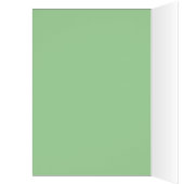 ラブユーカード、リトリーブドッグとバラ、愛らしい (内側 (左))