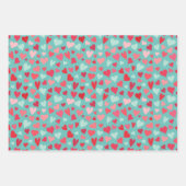 ラブユーキス&ハグハート ラッピングペーパーシート (正面2)