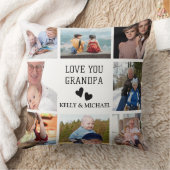 ラブユーグランドパコラージュモダンフォト装飾用クッション クッション (ブランケット)