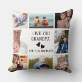 ラブユーグランドパコラージュモダンフォト装飾用クッション クッション (正面)