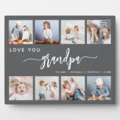 ラブユーグランドパ8フォトコラージンググレー フォトプラーク (正面)