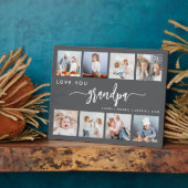 ラブユーグランドパ8フォトコラージンググレー フォトプラーク (側面)