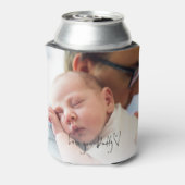 ラブユーダディカスタムスクリプト写真父の日 缶クーラー (缶裏面)