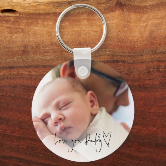 ラブユーダディースクリプトファーザーデーカスタムの写真 キーホルダー (正面)