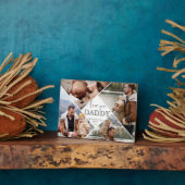 ラブユーダディーフォトコラージュパパキープサケカスタム フォトプラーク (側面)