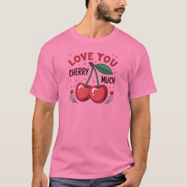 ラブユーチェリーマッチョ Tシャツ