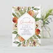 ラブユートピーチズフローラブライダルシャワー 招待状 (スタンド正面)