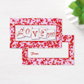 ラブユーバレンタインズギフトラベル (デスク)