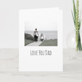 ラブユーパパハッピーファーザーズモダンデイPHOTO CARD カード