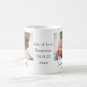 ラブユーパパハート写真1st Faters Day コーヒーマグカップ (中央)