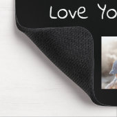 ラブユーパパパーソナライズされたフォトマウスパッド マウスパッド (コーナー)