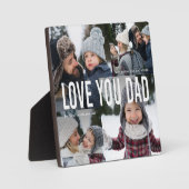 ラブユーパパフォトコラージュ フォトプラーク (正面)