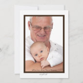 ラブユーパパフォトファーザーズデイカード カード (裏面)