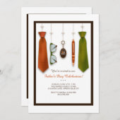 ラブユーパパ父の日招待状 招待状 (正面/裏面)