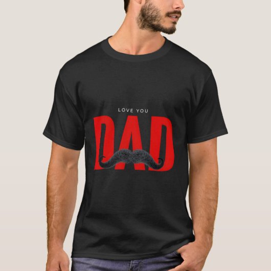 ラブユーパパ父の日 Tシャツ (正面)