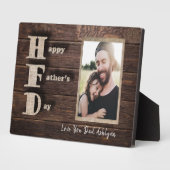 ラブユーパパ |フォトカスタムー | Happy Father's Day フォトプラーク (側面)