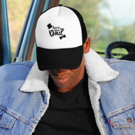 ラブユーパパ – 父の日のオーバーレイ キャップ