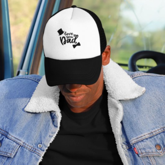 ラブユーパパ – 父の日のオーバーレイ キャップ