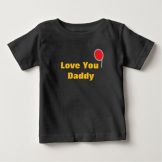 ラブユーパパTシャツ ベビーTシャツ