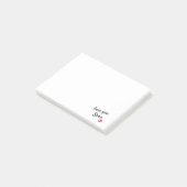 ラブユーパーソナライズされたキスポストイット ポストイット (アングル)