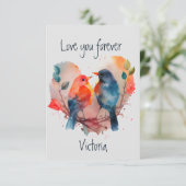 ラブユーフォーエバーバード名前をカスタムする (スタンド正面)