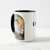 ラブユーフォーエバーレンティネスカスタムアーチ写真 マグカップ (正面左)