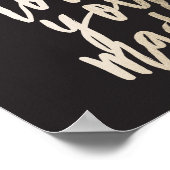 ラブユーマディーフォイルアートプリント ポスター (角)