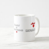 ラブユーママとパパマグ | 家族の感謝 コーヒーマグカップ (正面右)