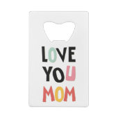 ラブユーマママクレジットカードボトルオープナー クレジットカード栓抜き (裏面)