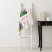 ラブユーママ家族フォトコラージュタイポグラフィ シェルパブランケット (インサイチュ)