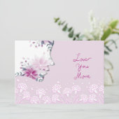 ラブユーママ招待状 招待状 (スタンド正面)