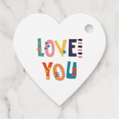 ラブユーメッセージカード フェイバータグ (裏面)