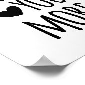 ラブユーモアタイポグラフィ引用文 ポスター (角)