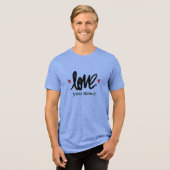 ラブユーモア トライブレンドTシャツ (正面全面)