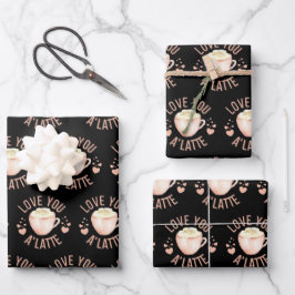 ラブユーラテラッピング紙シート ラッピングペーパーシート