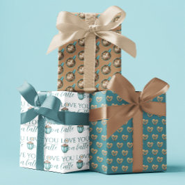 ラブユーラテラッピング紙シート ラッピングペーパーシート