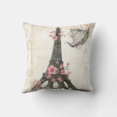 ラブユーロマンティックパリティーピンクさくらんぼ クッション (裏面)