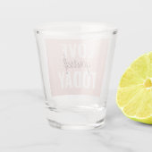 ラブユー前向きズトゥデイパステルピンク引用文 ショットグラス (裏面)