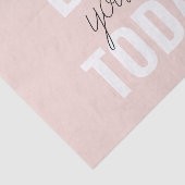 ラブユー前向きズトゥデイパステルピンク引用文 薄葉紙 (詳細)