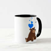 ラブユー名前をカスタムするそんなにおもしろい引用文マグカップ マグカップ (正面右)